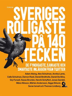 cover image of Sveriges roligaste på 140 tecken